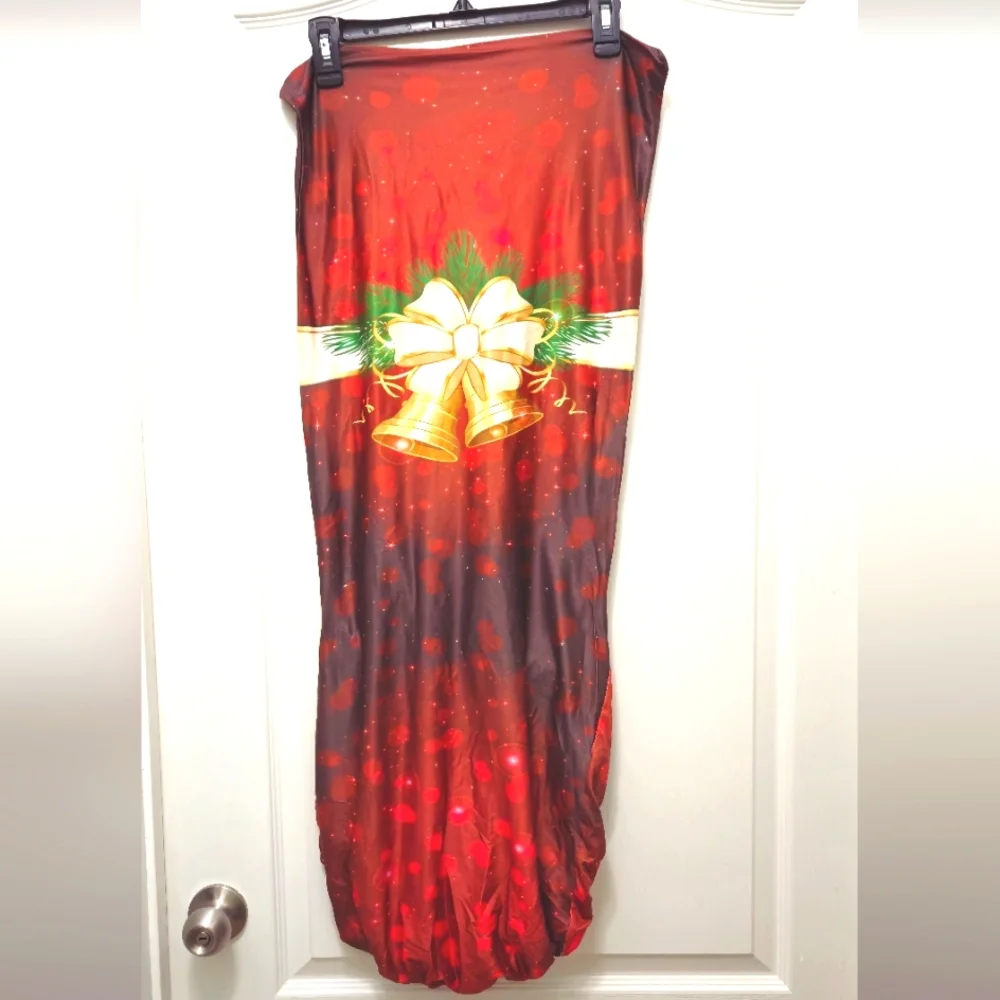 261H902 NNT Festive Red Christmas Chair Covers